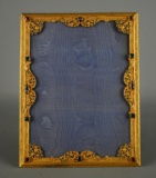 Jeweled Gilt Brass Table Top Frame