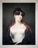 Early 20th C. Color Mezzotint, after H. Raeburn, Lady Scott MonCrieff,” by W. Henderson