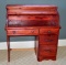 Cherry Stained Rolltop Desk