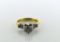 0.75 Carat Diamond and 14K Yellow Gold Ring, Size 7