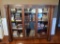 Antique Empire Mahogany Bookcase