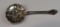 Fancy Alvin Sterling Silver Pierced Bon Bon Spoon