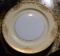 Pair of Hand-painted Noritake China Dinner Plates 'Revenna'