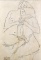 Gustav Klimt (Austrian, 1862–1918) Two Nudes, Original Pencil Sketch, Signed “Gustav Klimt Nachlass