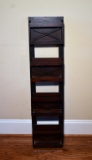 Tall Wall Mounted Magazine Rack