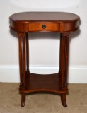 Vintage Kidney Top Side Table