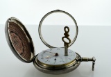 Antique J. Grieg & Son Pocket Watch with Key