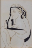 Pablo Picasso (Spanish/French, 1881-1973) Female Nude, Lithograph, Signed Lower Right