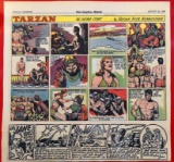 Vintage Framed Los Angeles Times Tarzan Comic, “The Sultan's Court” August 22, 1943