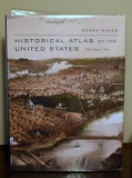 Leather Bound “Historical Atlas of the United States” with Original Maps, by Derek Hayes, 2007