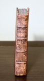 Antique Leather Bound Volume of “Curtius” 1660