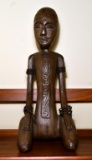 Contemporary Wooden Tribal Figure