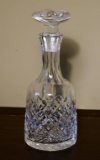 Vintage Crystal Decanter With Stopper