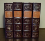 Lot of 4 Easton Leather Bound Oxford Reference Volumes