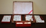 Old Chinese Mah Jong Game Set