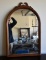 Domed Carved Frame Vanity Mirror