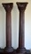 Pair of Wooden Half-Columns