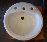 Oval Porcelain Sink Bowl