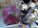 Antique Stained Glass Lamp