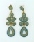 Pair of Fancy Costume Jewelry Earrings