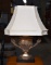 Elegant Gilded Trophy Form Table Lamp