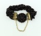 Lovely Vintage 14K Yellow Gold and Garnet Stones Bracelet, 7”