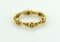 Elegant Vintage 14K Yellow Gold and Diamond Ring, Size 5.5
