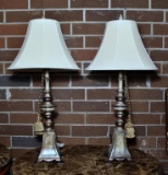 Pair of Contemporary Nightstand Lamps