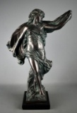 Austin Productions 1990 Bronzed Finish Statue of Nymph