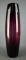 Large 19” H Mid-Century Modern Blown Amethyst Glass Vase