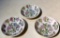 3 Small Windsor Court Hotel Decorative Plates