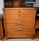 Vintage Drexel “Compass” Mid-Century Modern Chest with Five Drawers, Lots 31-34 match