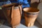 Pair of Vintage Vietnamese Field Workers Harvest Baskets