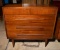 Vintage Dixie Furniture Mid-Century Modern 5-Drawer Chest, Lots 66-69 Match