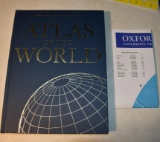 2004 Edition of Oxford World Atlas With Oxford World Reference Map