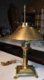 Brass Orient Express 20” Electric Table Lamp