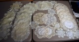 Lot of Delicate Antique Lace Doilies