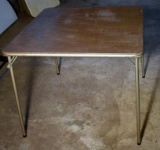 Vintage Folding Card Table