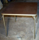 Vintage Folding Card Table