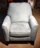 Fine Contemporary Grey Plush Recliner Armchair by Southern Motion Inc.