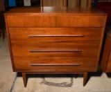 Vintage Dixie Furniture Mid-Century Modern 5-Drawer Chest, Lots 66-69 Match