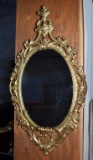 Vintage Turner Mfg. Fashion Plate Gilded Wall Mirror