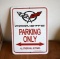 Corvette Parking Only Sign