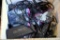 Lot of Electric Wires, Cables, Remotes, Etc