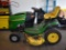 John Deere L120 Automatic Trans Lawn Tractor, 48” Cut, 878 Hrs