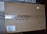 Langria Double Rail Garment Rack NIB