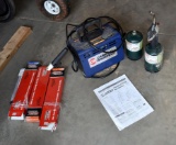 Like New Campbell Hausfeld Shielded Metal Arc Welder, Lincoln Elec. Stick Electrodes, Propane Torch