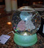 Easter Themed Lighting Snow Globe, New