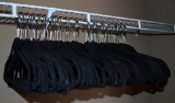 Lot of 50 Plus Velour Coated Hangers