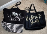 Lot of 2 Victoria's Secret Totes